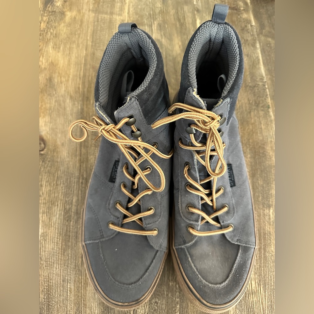 Sperry Men's Gray High-Top Sneakers